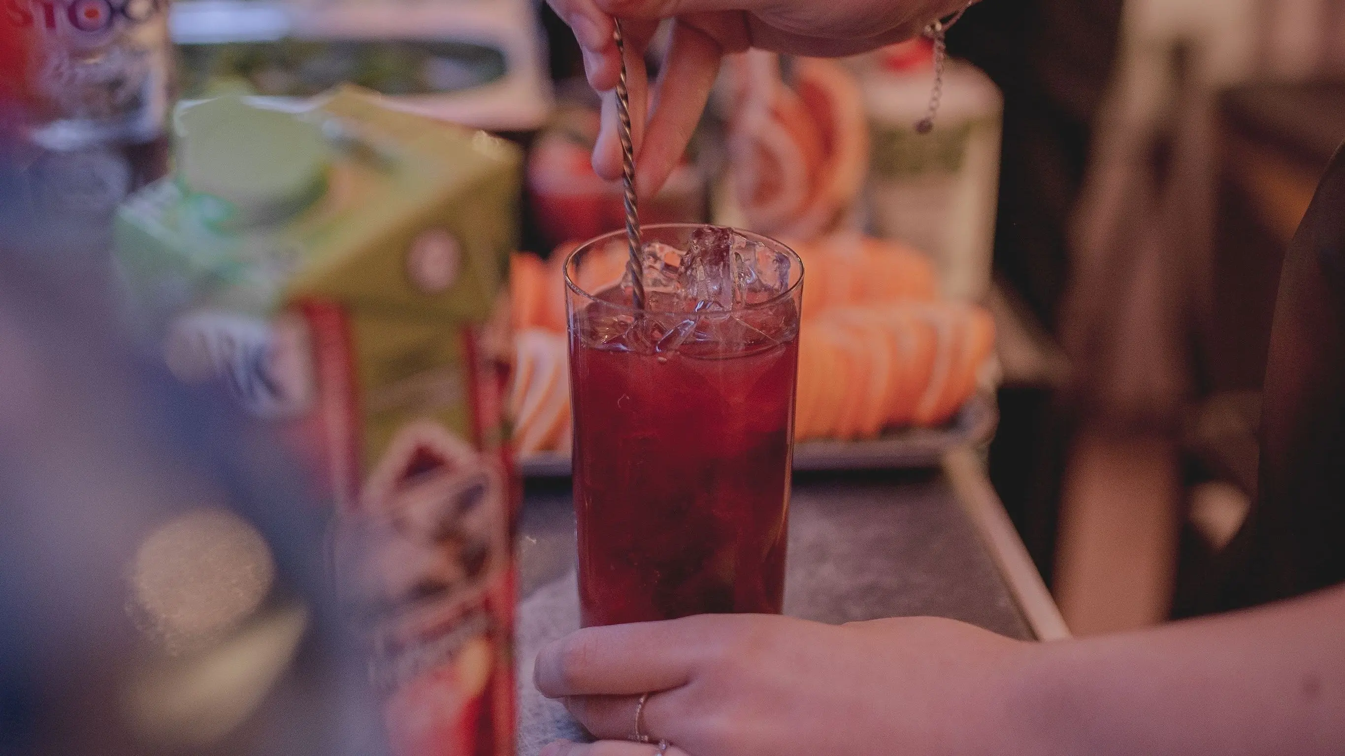 Impreza z drink barem